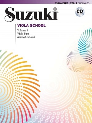 Suzuki Viola School - Viola Part & CD - Volume 4 (Revised)