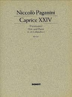 Caprice XXIV (Flöte & Klavier)