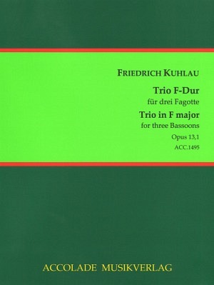 Trio op. 13,1 F-Dur für drei Fagotte