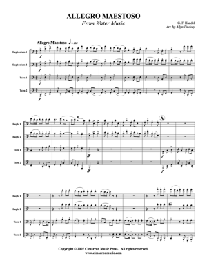 Allegro from "Water Music"