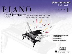 Piano Adventures - Unterrichtsheft - Stufe 1 (Buch 1 von 2)