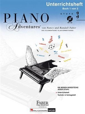Piano Adventures - Unterrichtsheft - Stufe 3 (Buch 1 von 2)