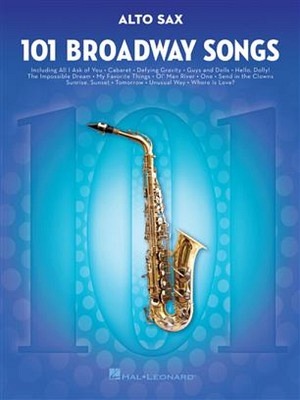 101 Broadway Songs - Altsaxophon