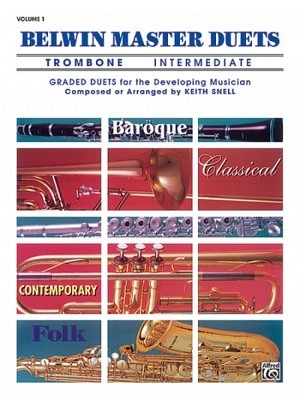 Belwin Master Duets - Intermediate Vol. 1 - Posaune