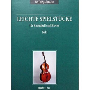 Leichte Spielstücke für Kontrabass und Klavier - Teil 1