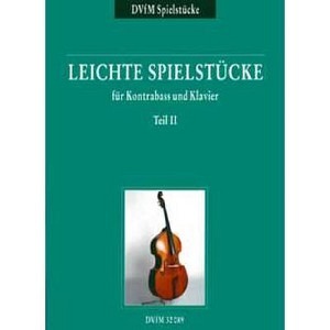 Leichte Spielstücke für Kontrabass und Klavier - Teil 2