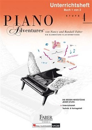 Piano Adventures - Unterrichtsheft - Stufe 4 (Buch 1 von 2)