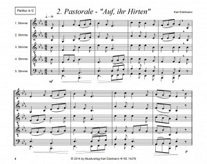 Alpenländische Adventmusik für Jungbläser