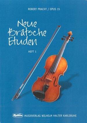 Neue Bratsche Etüde op. 15 - Heft 1