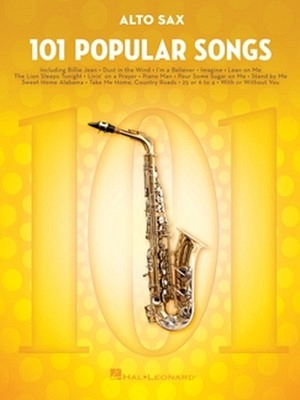 101 Popular Songs - Altsaxophon