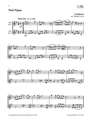 Klezmer Saxophone Duets
