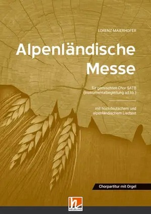 Alpenländische Mess' (SATB) - 10 Stück (Mindestabnahmemenge)