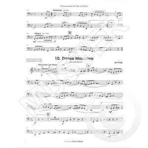 12 Konzertstücke für Tuba und Klavier - SOLO TUBA