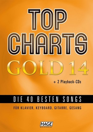 Top Charts Gold 14 + CDs + Midifiles, USB-Stick