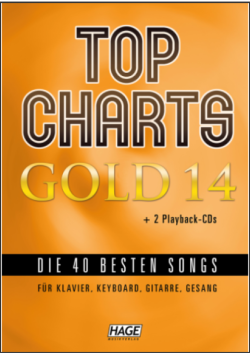Top Charts Gold 14 + CDs + Midifiles, USB-Stick