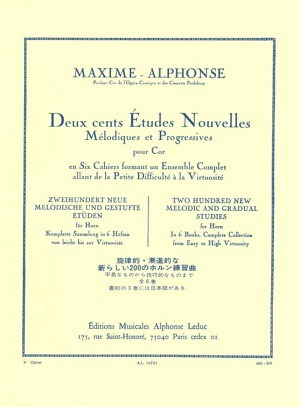 200 Études Nouvelles Mélodiques et Progressives, Volume 3