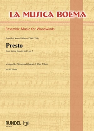 Presto from String Quartet in C, op. 5