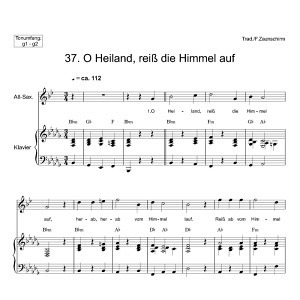 Weihnachtslieder für Alt-Saxophon