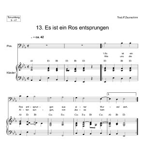 Weihnachtslieder für Posaunen