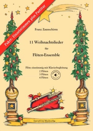 Weihnachtslieder für Flöte