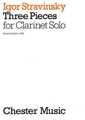 Three Pieces For Clarinet Solo