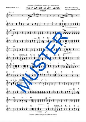 Blas' Musik in die Welt - Akkordeon