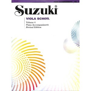 Suzuki Viola School - Volume 4 - Piano Accompaniments