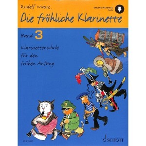 Die fröhliche Klarinette, Band 3 (inkl. Online-Audio)