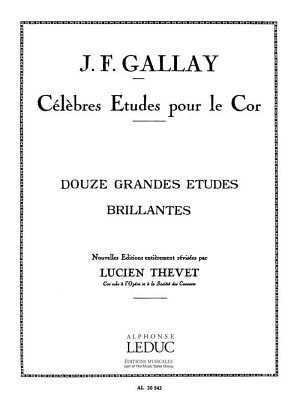 12 Grandes Etudes Brillantes, op. 43 Cor