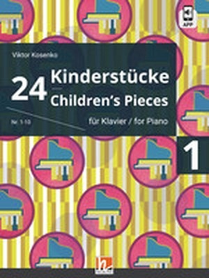 24 Kinderstücke für Klavier, Band 1
