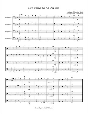 Easy Collection of Trombone Quartets