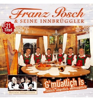 Gmüatlich is ...lieblich, adventlich, weihnachtlich (CD)
