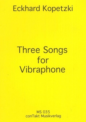 Three Songs for Vibraphone