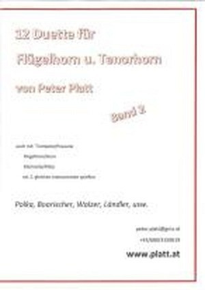 12 Duette für Flügelhorn und Tenorhorn - Band 2
