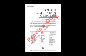 Golden Celebration Overture