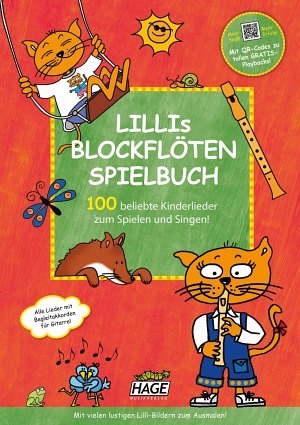 Lillis Blockflöten Spielbuch (mit QR-Code)