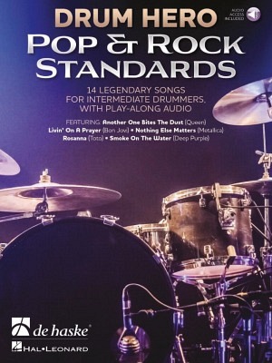 Drum Hero - Pop & Rock Standards (Online-Audio)