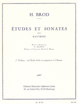 Etudes et Sonates - Volume 1