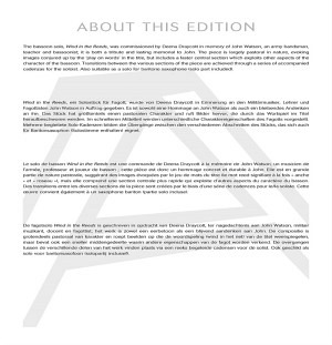 Wind in the Reeds - Fagott und Klavier