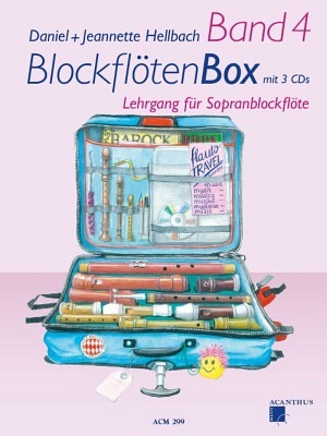 Blockflötenbox - Band 4 (+ 4 CD's)