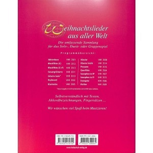 Weihnachtslieder aus aller Welt - Klarinette (inkl. Audio-Stream)