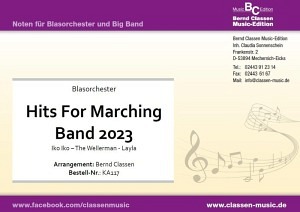 Hits for Marching Band 2023