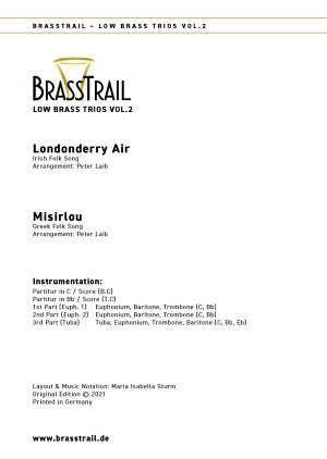 Low Brass Trios Vol.2: Londonderry Air & Misirlou