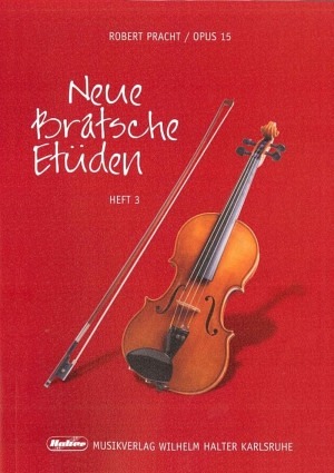 Neue Bratschen Etüden op. 15 - Heft 3