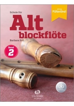 Schule für Altblockflöte Band 2 (mit Online Audio)