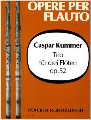 Trio für drei Flöten op. 52