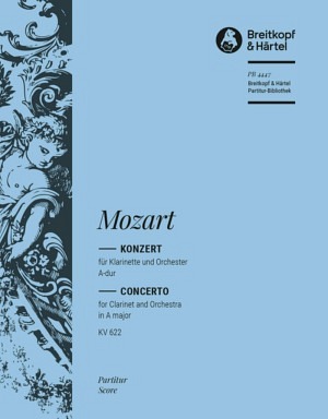 Klarinettenkonzert A-dur KV 622 - Klarinette und Klavier