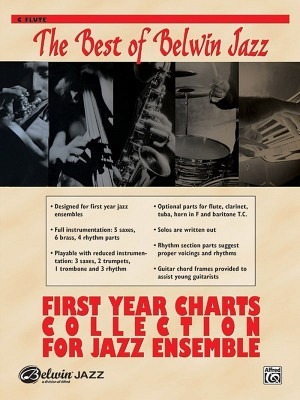 The Best of Belwin Jazz - First Year Charts Collection for Jazz Ensemble - Flöte