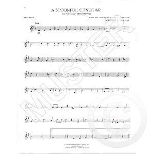 Disney Hits für Blockflöte