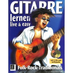 Gitarre lernen - live & easy inkl. 2 CD's